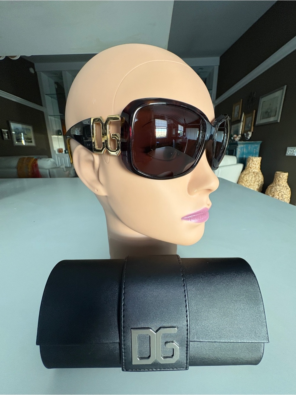 Dolce & Gabbana DG4005 502/73 Sunglasses with Brown Lenses